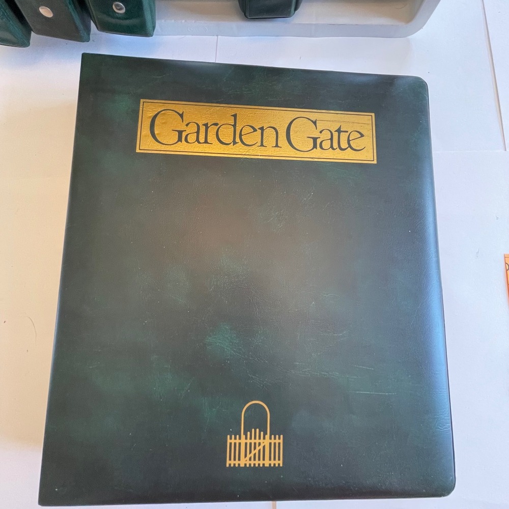 Garden Gate Magazine 2006 Full Year Issues 67-72 with Green Collector Binder
